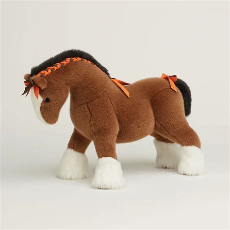 hermes horse figurine|Hermy plush horse, small model .